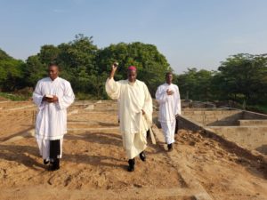 Kipalapala Senior Seminary witnesses the blessing of the site and foundation stone of a new dorminary