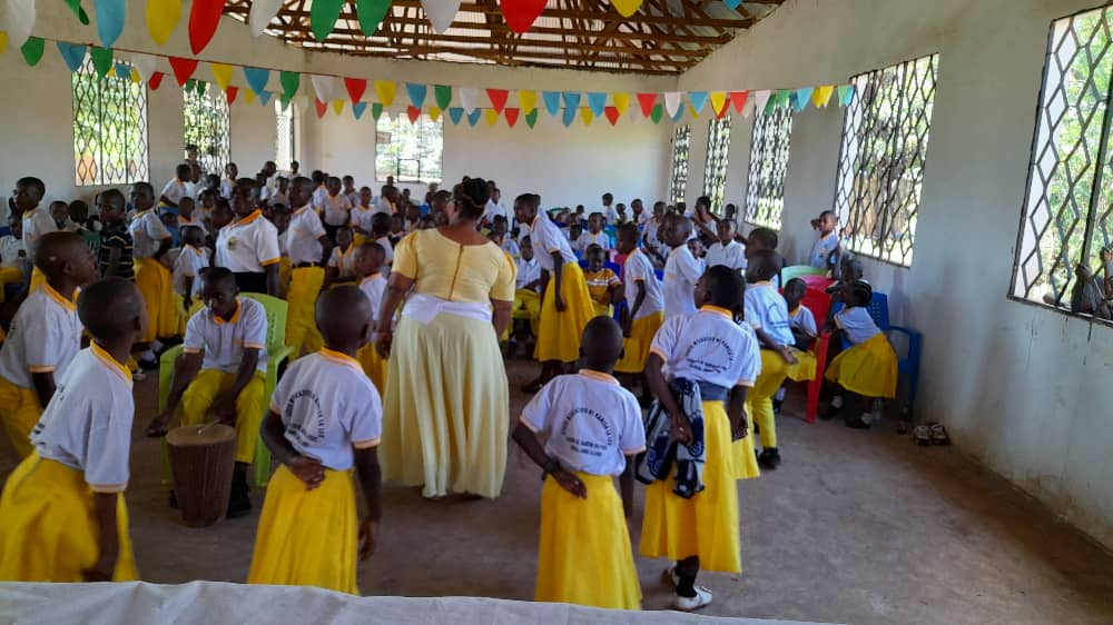 CHILDREN FROM NACHINGWEA AND RUANGWA PARISHES VISIT EACH OTHER